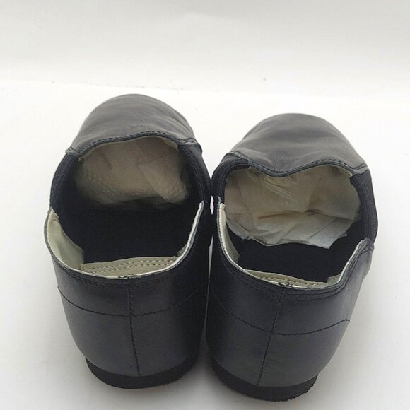 Linodes Unisex 006 PU Leather Upper Slip-on Jazz Shoe for Women and Men's Dance - Picture 3 of 7